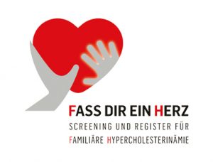 Fass dir ein Herz Logo Familiäre Hypercholesterinämie