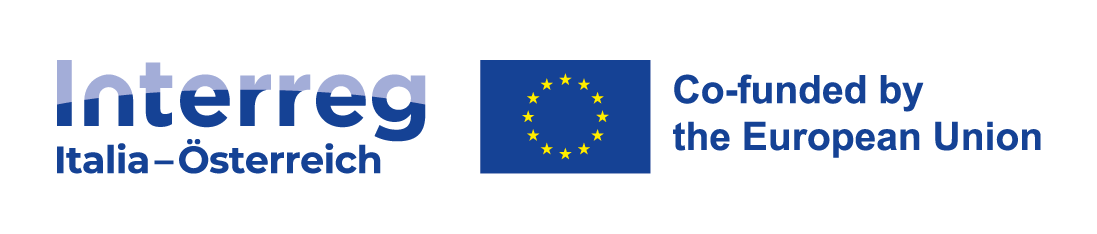Interreg Italia-Österreich, co-funded by the European Union